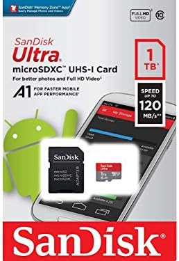 Ultra 1 TB microSDXC Çalışır Samsung SM-E500YZ Artı SanFlash ve SanDisk tarafından Doğrulanmış (A1/C10/U1/8 k / 120MBs)