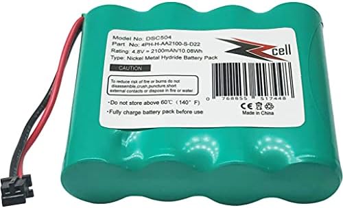 ZZcell Pil Değiştirme için DSC WTK5504 Kablosuz tuş takımı WS4920HE Kablosuz Tekrarlayıcı 4PH-H-AA2100-S-D22, 17000153, WKA5504,