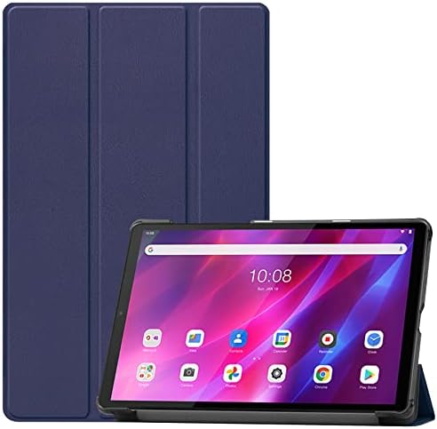 Tablet PC Kapak Kılıf Lenovo Tab K10 Kılıf 10.3 inç TB-X6C6F TB-X6C6X TB-X6C6NBF İnce Tri-Fold Standı Akıllı Kılıf, çoklu Görüş