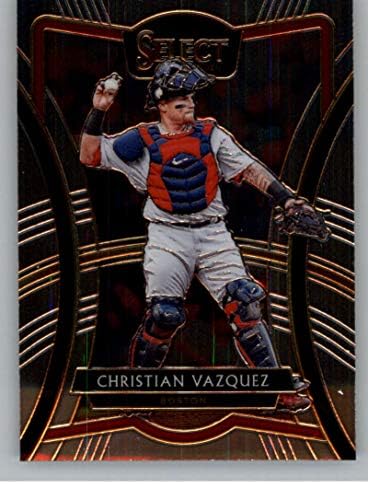 2020 Beyzbol Seçin 220 Christian Vazquez Boston Red Sox Elmas Seviyesi Resmi MLB PA Ticaret Kartı Panini Amerika'dan