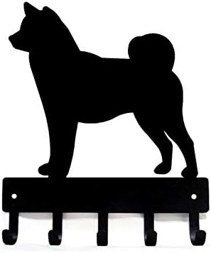 Shiba Inu Köpek-Anahtar Kancaları ve Anahtarlık Tutacağı-Küçük 6 inç Genişliğinde-ABD'de Üretilmiştir