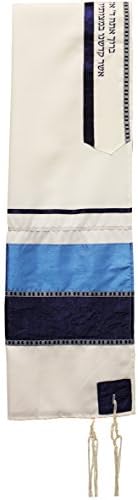 Majestic Hediyelik Eşya Hediye Çantası Tallis Viskon, 20 x 72, Mavi / Gümüş