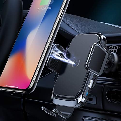 Fulvit için X7 Araba Hava Çıkış Kablosuz Şarj Cep Telefonu Yerçekimi Braketi Tutucu(Siyah) (Renk: Siyah)