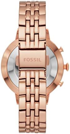 Fossil Q Kadın Jacqueline Paslanmaz Çelik ve Deri Hibrit Akıllı Saat, Çoklu Renk Çeşitleri