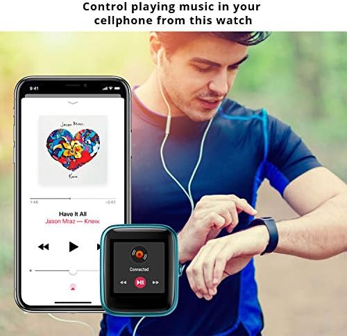 Fitpolo akıllı saat Android Telefonlar ve ıOS Telefonlar için IP68 Yüzme Su Geçirmez Smartwatch Spor Izci Spor Izle nabız monitörü
