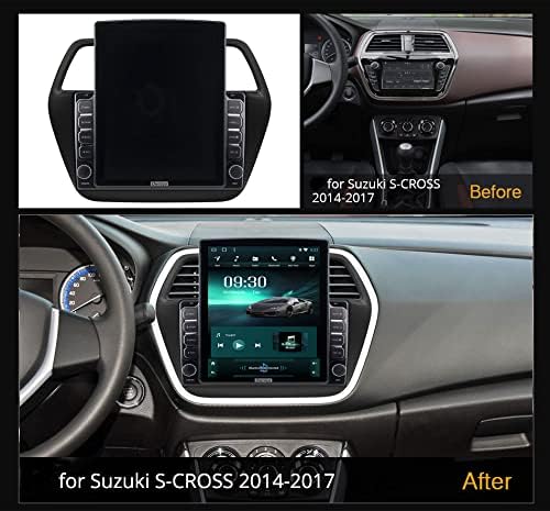 KiriNavi Araba Stereo Radyo ıçin Suzuki SX4 S-Çapraz S Çapraz 2013-2017 Andriod 10 4 çekirdek GPS Navigasyon Bluetooth ıle