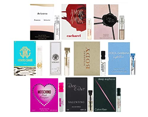 Kadın Tasarımcı Parfüm örnekleyici seti - 10 Tüm Üst Düzey Parfüm Şişeleri (SET A)