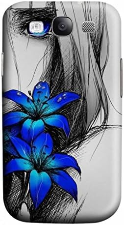 Yüksek Kaliteli Cep Telefonu Koruyucu Kılıf, Müthiş Koruyucu Kapaklar ve Aksesuarlar Samsung Galaxy S3 İ9300 için Mavi Gözlü