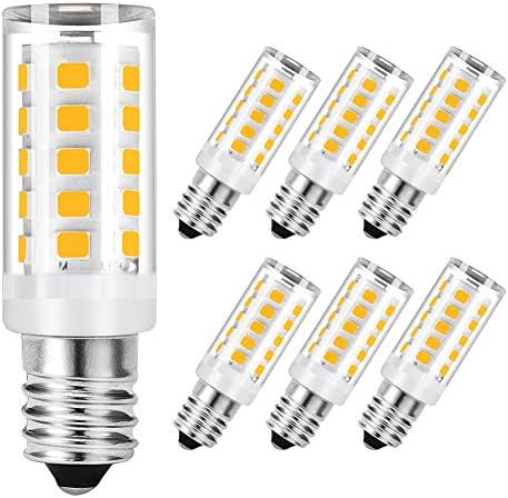 SumVibe E12 LED Ampul 4 W, E12 Şamdan Ampul 40 W Eşdeğer, 350LM, Olmayan Dim Günışığı Beyaz 6000 K E12 Ampul, 6-Pack