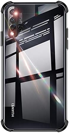 Hicaseer Kılıf ıçin Huawei P30 Pro, Ince Anti-Sarı Temizle TPU Tampon minder örtüsü Anti-Scratch Darbeye dayanıklı Durumda