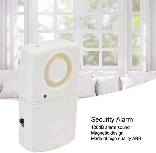01 Alarm, Titreşim Alarmı ABS Dayanıklı Beyaz Dükkan için Strongbox için Ev