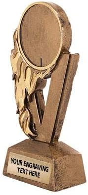 Taç Ödülleri Altın Dodgeball Kupaları, 6.25 H Özel Ateş Topu Dodgeball Trophy Prime