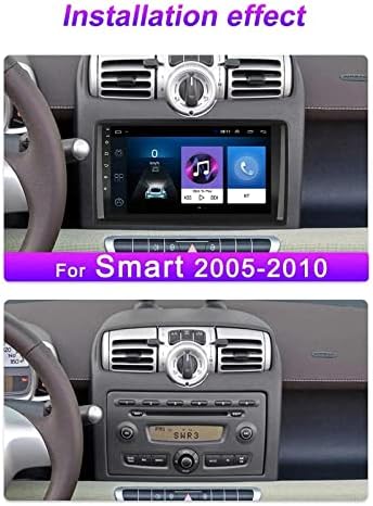 gaoweipeng Araba Radyo Stereo Android 10.0 Smart Fortwo 2005-2010 için Kafa Ünitesi GPS Navigasyon Multimedya Oynatıcı Sat