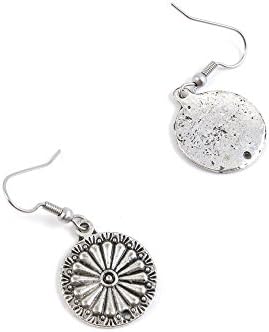 1 Pairs Küpe Antik Gümüş Ton Moda Takı Yapımı Charms Kulak Damızlık Kancalar Tedarikçiler Toptan YE513409 Çiçek Bağlayıcı Marangoz
