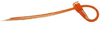 Lavabo kanalizasyon drenaj küvet saç takunya temizleme aracı engelini sopa yılan Temizleyici Remover (4, turuncu)