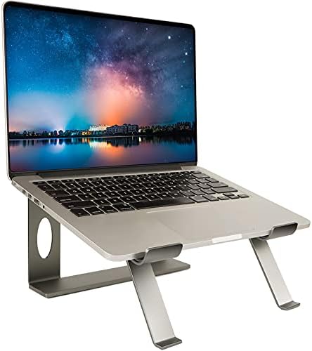 Masa için Laptop Standı, Petrichor Ergonomik Bilgisayar Standı, Alüminyum Dizüstü Yükseltici Dizüstü Tutucu MacBook Air Pro,