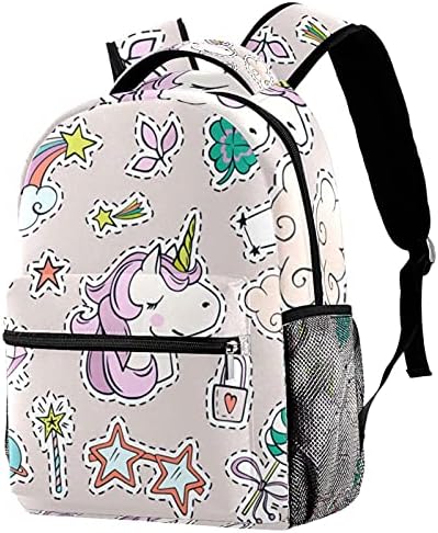 Unicorn CuteBackpack Su Geçirmez Kitap çantası Hafif Sırt Çantası Seyahat Sırt Çantası