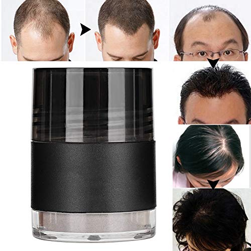 Elektrostatik Saç Yapı Elyafı, Siyah Sprey Aplikatör Pompası Saç Elyafları