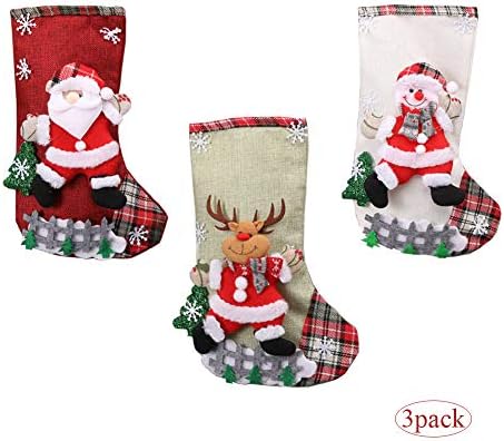 Noel Stocking Noel Çorap Büyük Teslim Çorap Karakter Santa Kardan Adam Ren Geyiği Kar Tanesi Noel Ağacı Çit Sevimli Şeker Hediye