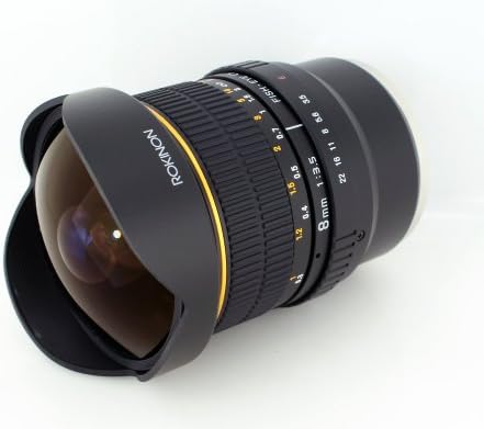 Rokinon FE8M-NEX 8mm f / 3.5 Balıkgözü Lens Sony E-Montaj Kameralar için (NEX ve VG10)