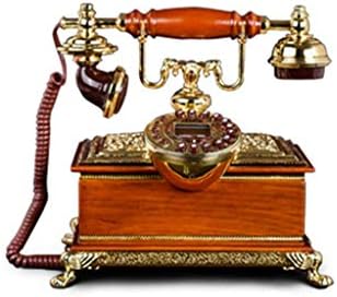 DİANH UK Telefon-Ev Antika Sabit Hat, Butonlu Telefon Elektrikli Ekran, Dekoratif Telefon Karşılama Getiriyor