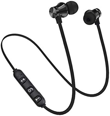 Bluetooth Özellikli Cihazlarla Uyumlu Manyetik Boyuna Monteli Bluetooth Kulaklık Bluetooth 4.2, Sweatproof Spor Kulaklık, Kulak