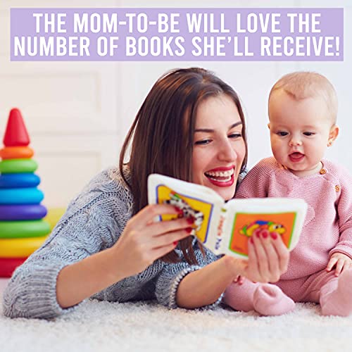 Baby Shower İstek Kartları için 25 Kitap-Pembe Baby Shower Davetiye Ekleri, Kitap İsteği Baby Shower Ziyaretçi Defteri Alternatifi,