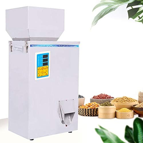110 V Çok Fonksiyonlu Paketleme Makinesi, 10-500g Toz Dağıtıcı Tartı Dolum Makinesi Yarı-Otomatik Şişe Çantası Toz Dolgu için