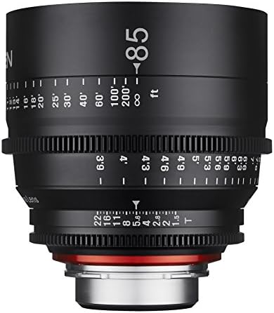 Rokinon Xeen XN85-PL 85mm T1.5 PL Dağı için Profesyonel CİNE Lens