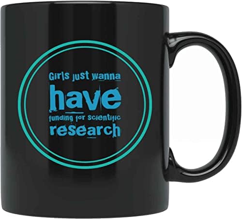 Kızlar Sadece Bilimsel Araştırma İçin Finansmana Sahip Olmak İster Erkekler Kadınlar İçin Komik Kahve Kupa Hediye 83İXTİ