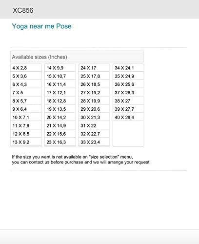 Etiketler Çıkartma Yoga Yakınımda Poz 4 X 2,8
