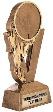 Taç Ödülleri Altın Disk Golf Kupaları, 6.25 H Özel Fireball Disk Golf Trophy Prime