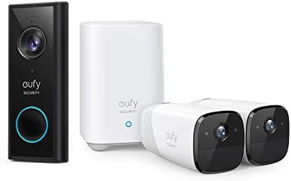eufy Güvenlik eufyCam 2 Kablosuz Ev Güvenlik Kamera Sistemi, 365 Günlük Pil Ömrü, HomeKit Uyumluluğu, HD 1080p, IP67, Gece