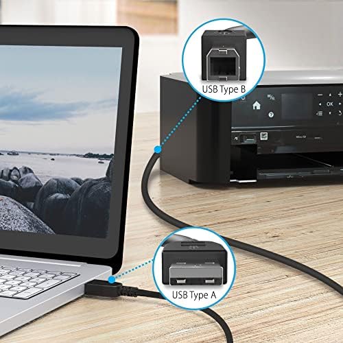 WeGuard 6ft USB kablosu Bilgisayar PC Dizüstü Veri Sync Kablosu Değiştirme için KAT Perküsyon KT2 Dijital Elektronik davul