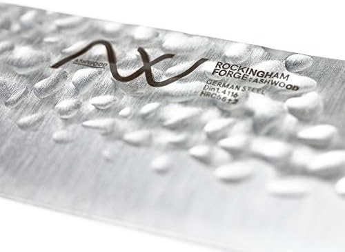 Rockingham Forge Ashwood Serisi 5” maket Bıçağı ile Buz Sertleştirilmiş Vanadyum çelik bıçaklar, ısıl işlem görmüş Doğal Kolları