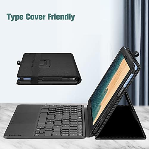 Fintie Folio Kılıf için 10.1 Lenovo Chromebook Duet 2 in 1 Tablet CT-X636 - Premium PU Deri Standı Kapak ile Otomatik Uyku