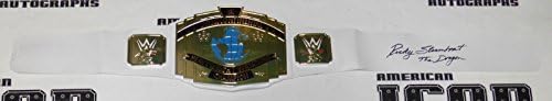 Ricky Steamboat İmzalı WWE Kıtalararası Şampiyonası Oyuncak Şampiyonluğu Kemeri BAS COA İmzalı Güreş Çeşitli Eşyalar