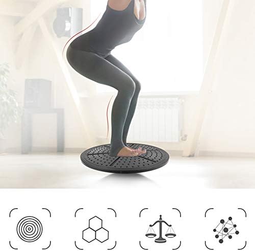 150 KG Yük Taşıyan Yoga Denge Kurulu-Mor Labirent Disk Ayakta Denge Kurulu Eğitmen ile Ergonomik Tasarım Egzersiz için Vücut