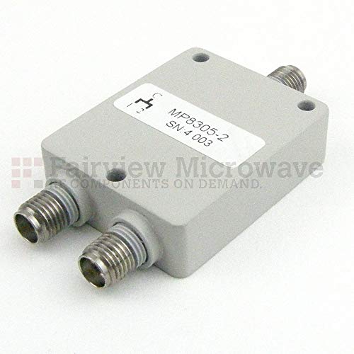 Fairview Mikrodalga MP8305 - 2 2 Yollu Güç Bölücü SMA Konnektörleri 800 mhz'den 2.4 GHz'e 20 Watt'ta Derecelendirildi