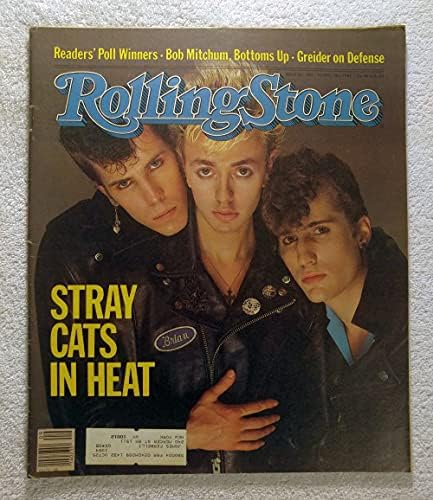 Brian Setzer, Lee Rocker ve Slim Jim Phantom-Sokak Kedileri-Rolling Stone Dergisi- 390-3 Mart 1983