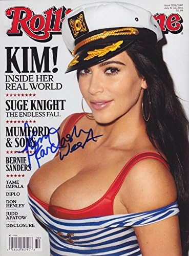 Kim Kardashian Rolling Stone dergisini imzaladı