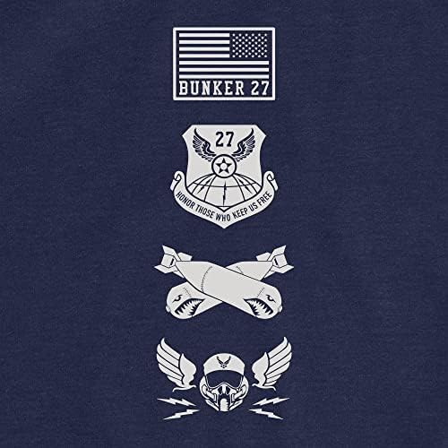 BUNKER 27-Resmi ABD Hava Kuvvetleri Hoodie, Sweatshirt