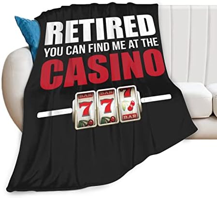 Casino Kumarbaz Emeklilik Desen Pazen Kabarık Tam Polar Lüks Atmak Battaniye Peluş Yumuşak Rahat Yorgan Kreş Yatak Dekor Yatak