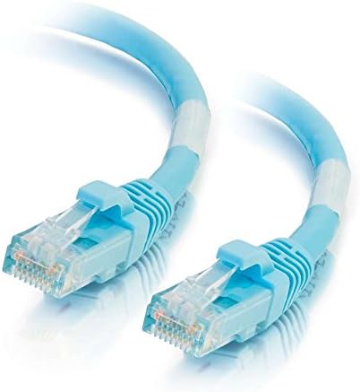 C2G 00711 Cat6a Kablo-Snagless Korumalı Ethernet Ağ Yama Kablosu, Siyah (6 Fit, 1,82 Metre)