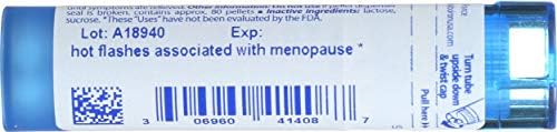 Boiron Lachesis Mutus 6C, 80 Pelet, Sıcak Basmalar için Homeopatik İlaç