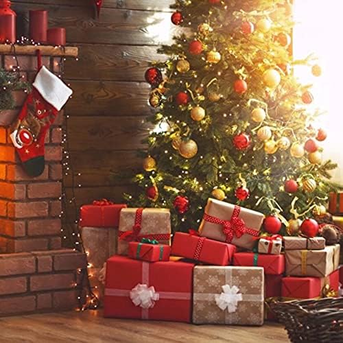 HXHN 24 adet Noel Topları Noel Ağacı Dekor Asılı Süsleme Noel Noel Topları Süsler<br>Noel Ağacı Süsleri (Renk: A)