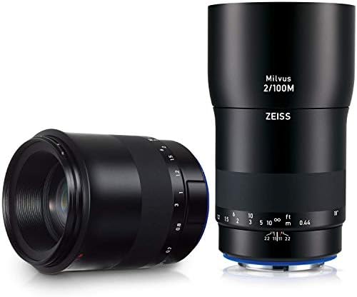 Zeiss Milvus 100mm F / 2M ZE Lens (Canon EF-Mount), Siyah (2096-563)