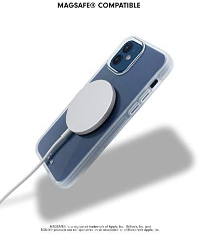 Sonix Konfeti iPhone için kılıf iPhone 12/12 Pro MagSafe Şarj ile Kendinden Hizalamalı Uyumluluk ile [10ft Damla Test] Apple
