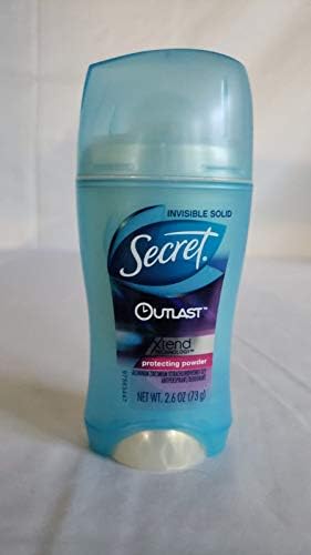 Kadınlar için Gizli Outlast Antiperspirant Deodorant, Görünmez Katı, Koruma Tozu, 2.6 Oz (3'lü Paket)
