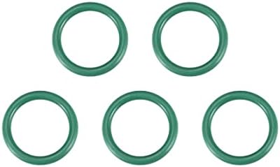 KFıdFran Flor Kauçuk O-Ringler, 25mm OD 18.8 mm ID 3.1 mm Genişlik FKM Araç Makineleri için Conta Contası Sıhhi Tesisat, Yeşil,